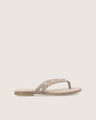 Sandalias Negras Studs,CAFE CLARO