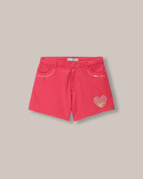 Short Rosa Lentejuelas
