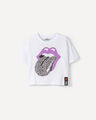 Playera The Rolling Stones,BLANCO