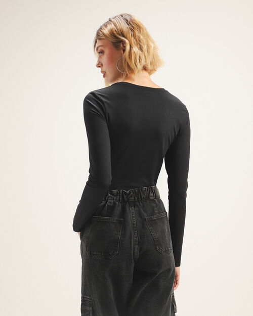 Playera Negra B&aacute;sica