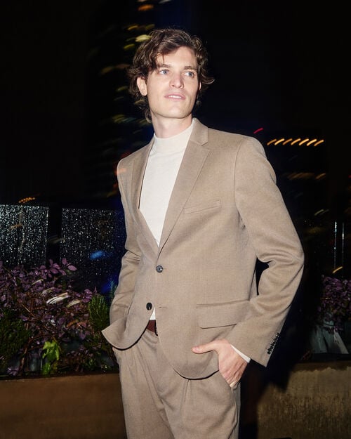 Saco Caf&eacute; Ajustado