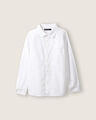 Camisa Manga Larga Azul,BLANCO