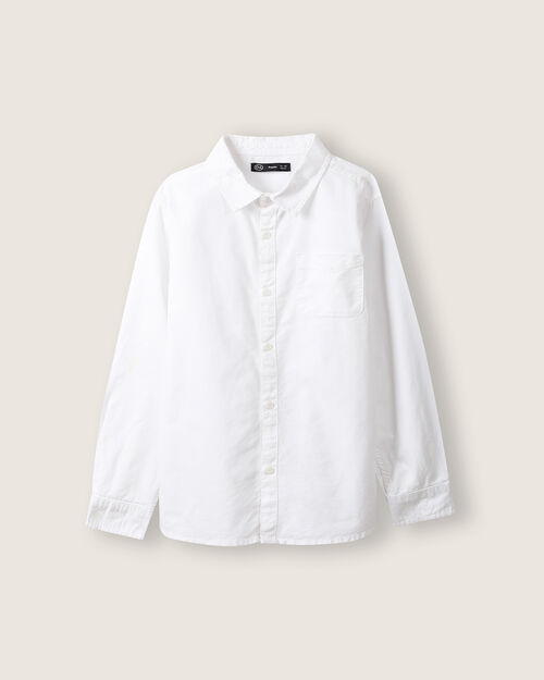 Camisa Manga Larga Blanca