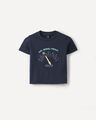 Playera Azul Dise&ntilde;o,AZUL MARINO