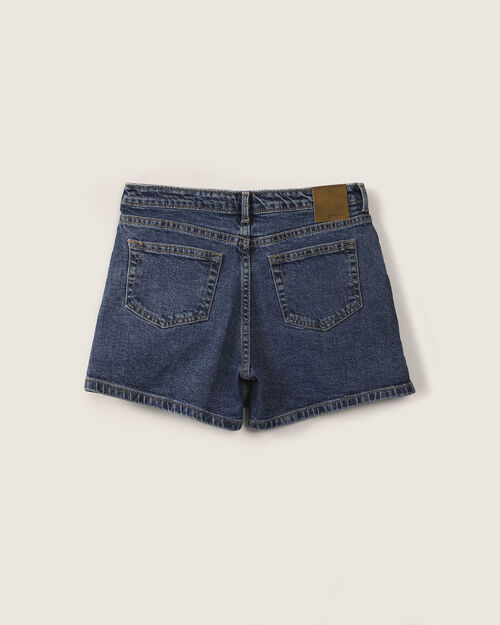 Short Falda Azul Marino