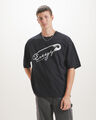 Playera Dise&ntilde;o Oversize,NEGRO P2