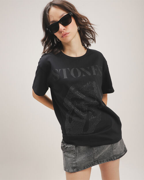 Playera The Rolling Stones Negra