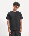 Playera Terry Negra,NEGRO