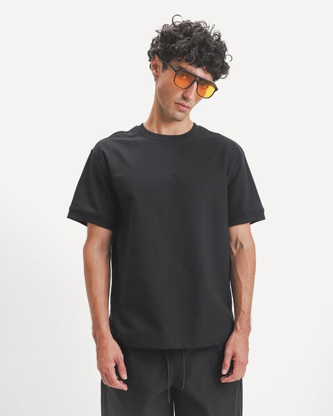 Playera Terry Negra