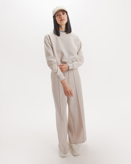 Sudadera Boxy Blanca