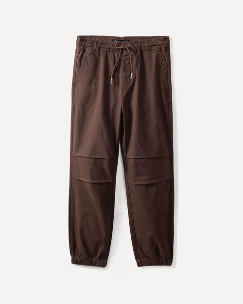 Jogger Caf&eacute; Bolsillo