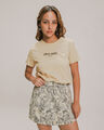 Playera Estampado Texto,PALO ROSA