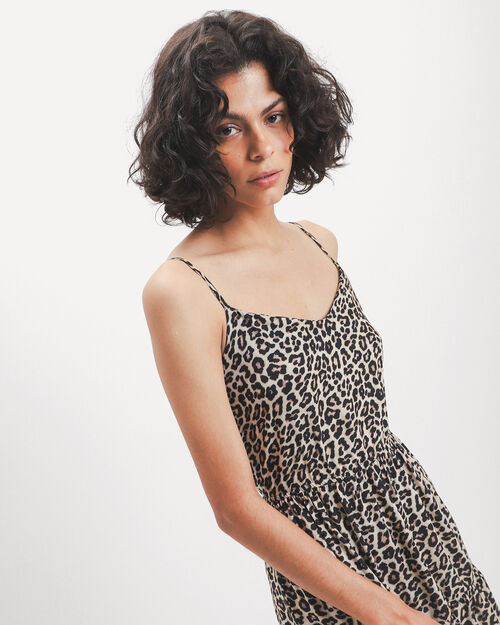 Vestido Estampado Animal Print