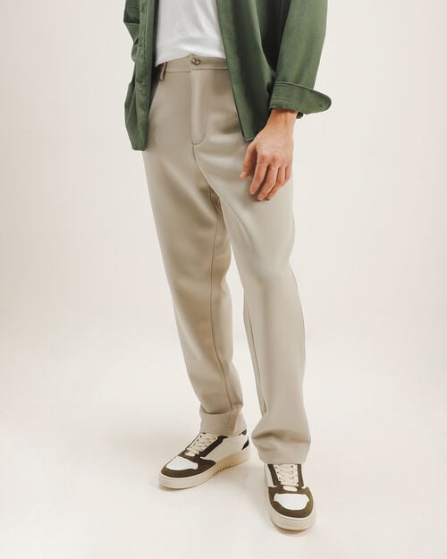 Pantal&oacute;n Beige Fit Regular