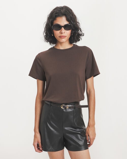 Playera Caf&eacute; B&aacute;sica