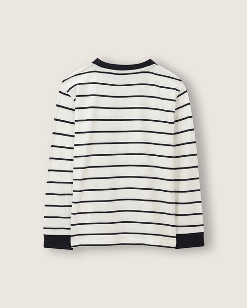 Playera Rayas Manga Larga