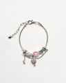 Pulsera Charms Colgantes,PLATEADO P1