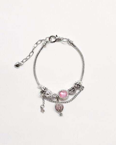 Pulsera Charms Cadena