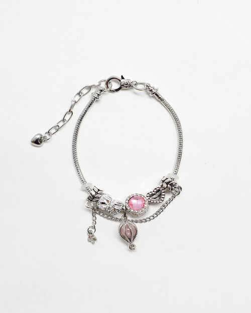 Pulsera Charms Cadena