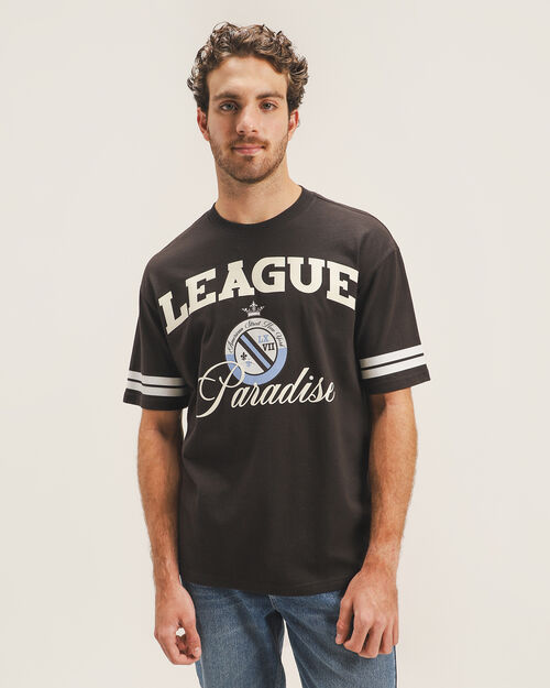 Playera Caf&eacute; Manga Corta