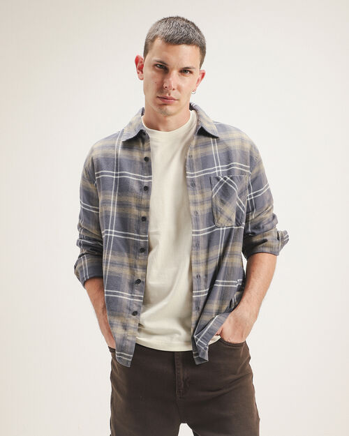 Camisa Café Fit Relaxed