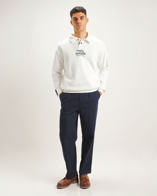 Pantal&oacute;n Azul Gabardina