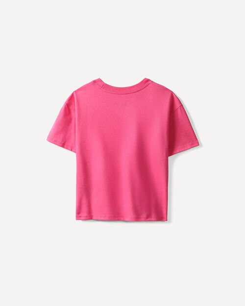 Playera Rosa Boxy