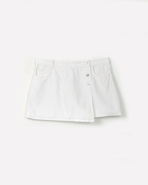 Short Falda Blanca