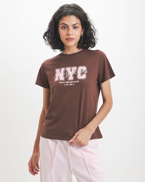 Playera Regular Estampada