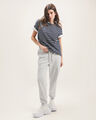 Jogger Cintura Elástica Gris,GRIS CLARO