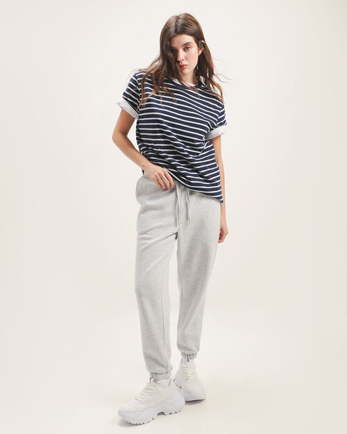 Jogger Cintura Elástica Gris