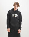 Sudadera Negra Relaxed,NEGRO