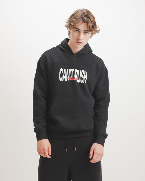 Sudadera Negra Relaxed