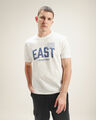Playera Café Estampada,BLANCO HUESO