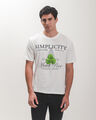 Playera Gr&aacute;fico Verde,CRUDO
