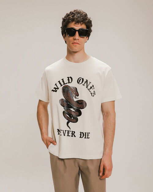 Playera Relaxed Blanca