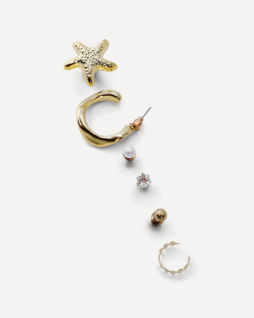 Set Aretes Marinos