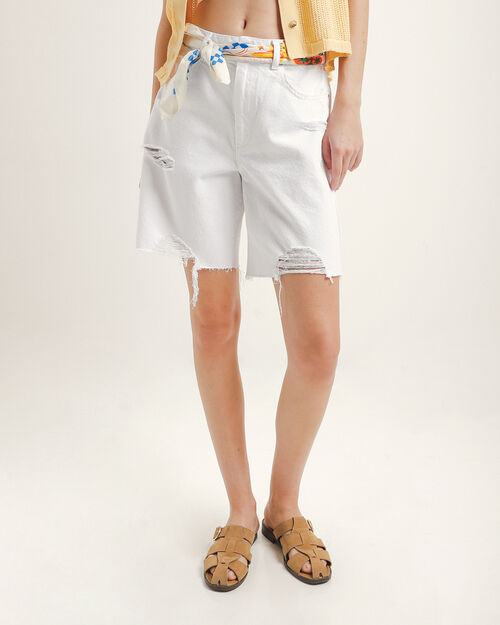 Bermuda De Mezclilla Destrucciones