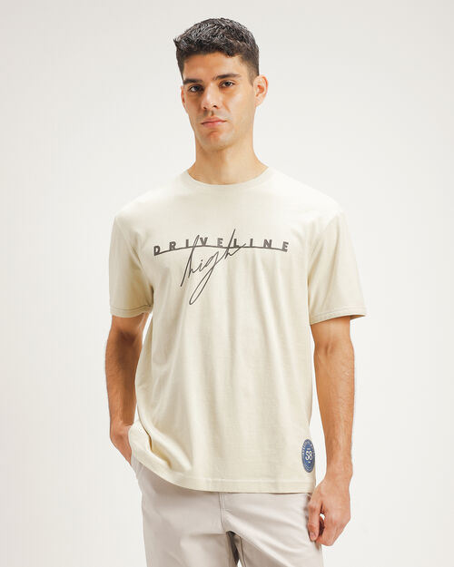 Playera Fit Relaxed Estampada