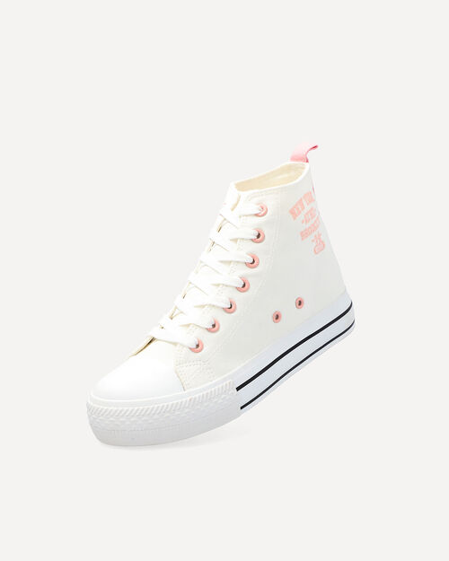 Tenis Bota Blancos