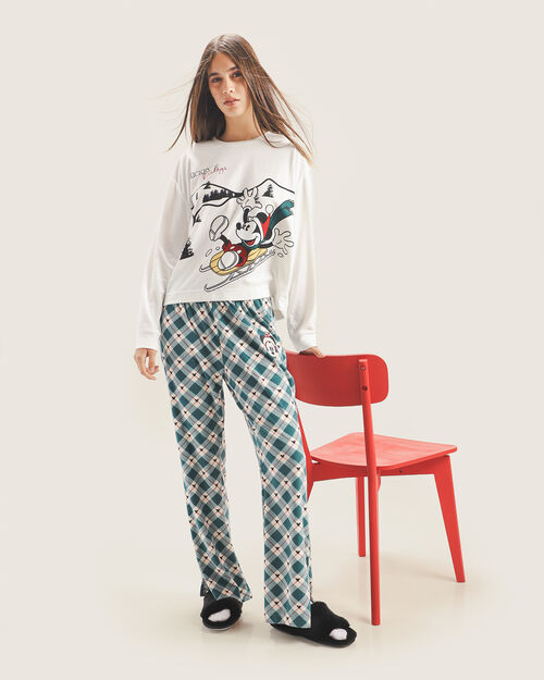 Pijama Pantalón Mickey Mouse