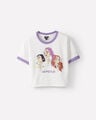 Playera Ringer K-Pop,BLANCO
