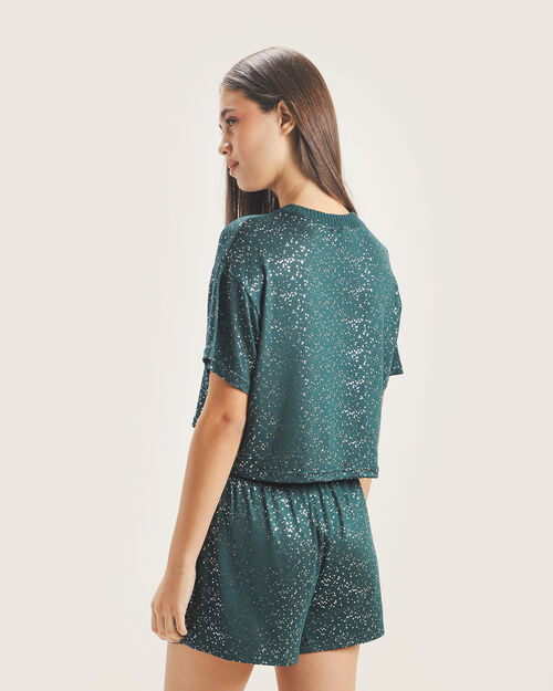 Playera Pijama Navide&ntilde;a