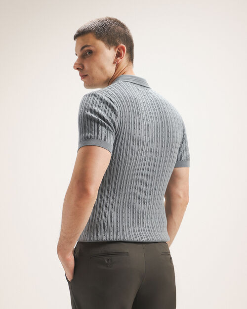 Polo Verde Manga Corta