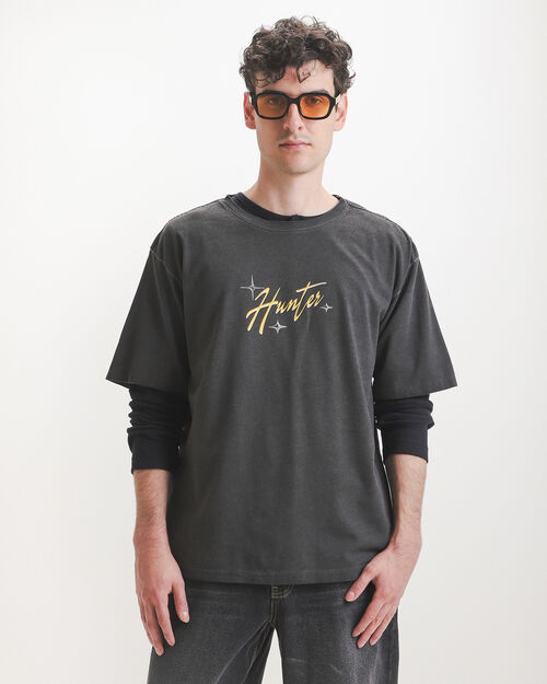 Playera Oversize Negra