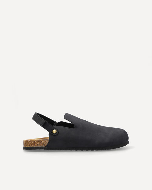 Zapatos Destalonados Negros