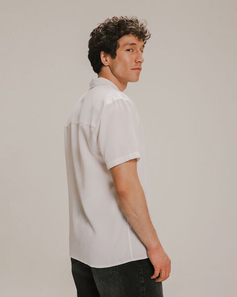 Camisa Fit Regular Blanca
