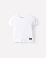 Playera Blanca Textura,BLANCO
