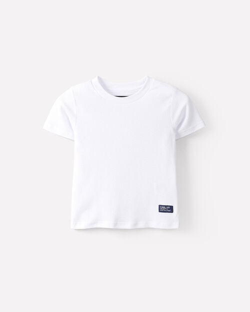 Playera Blanca Textura