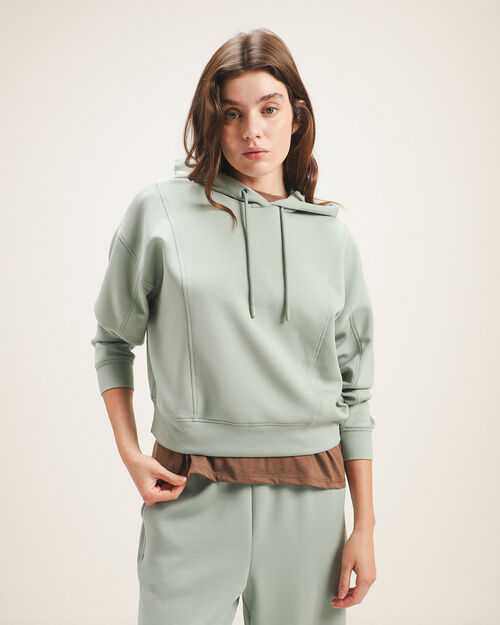 Sudadera Cerrada Verde
